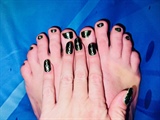 New Years Nails 2023--Toes 