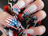 Patriotic/July Fourth Nails