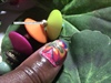 Colorful Marble Nail Art Design