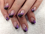 Sparkly Purple And Black