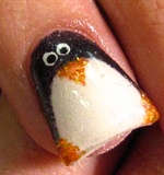 Winter Pinguin Close Up