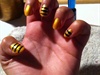 Bumble Bee Nails