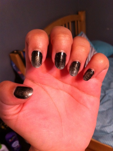 Black And Silver Ombr&#233;