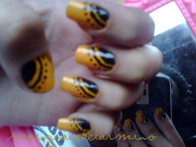 Black and Yellow. ((: