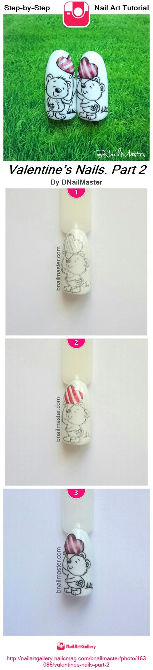 Valentine’s Nails. Part 2 - Nail Art Gallery