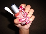 Red Water Marble