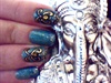 Bollywood nail art ! 