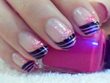 Pinky nail art