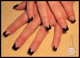 Angled Balck French Tip