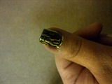 Yellow And Black Crackle