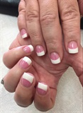 Pink And white Full Set