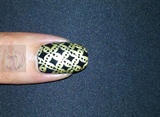 Black and gold pattern