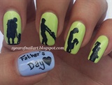Father&#39;s Day nails