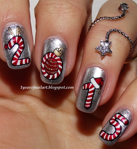Four Candy Cane