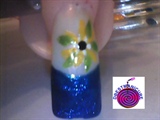 Prom or Homecoming Nail design alternate