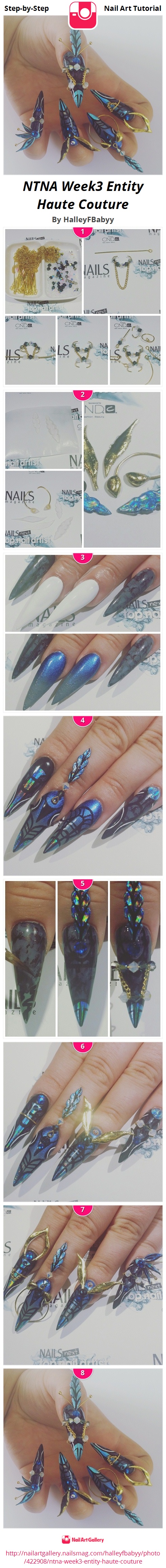 NTNA Week3 Entity Haute Couture - Nail Art Gallery