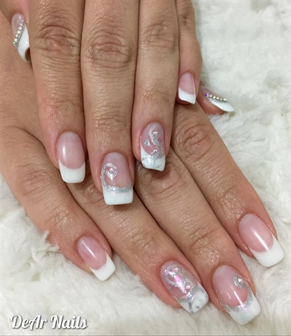 French Nails With A Twist