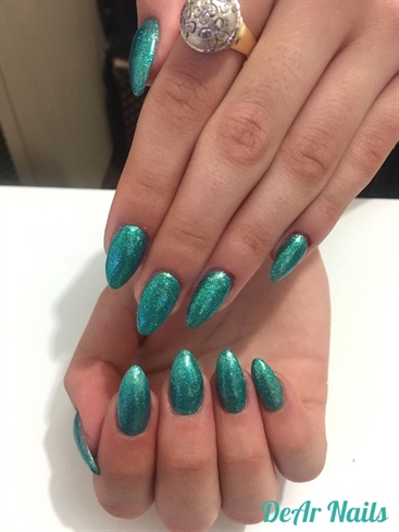 Mermaid Almond Nails 🧜‍♀️