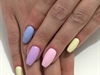 Pastel Multi-colored Nails