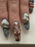 Rudolph Painted