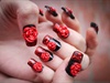 Gothic blood roses