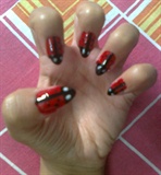 Ladybird on nails!