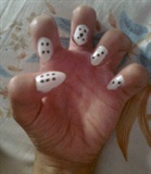 dice on nails!!