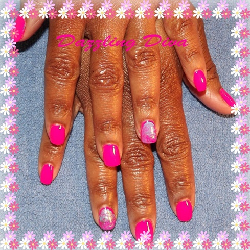 Hot Pink Manicure