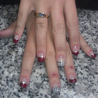 Crimson and Houndstooth