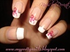 Breast Cancer Awareness French Tips