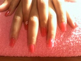 after acrylic client