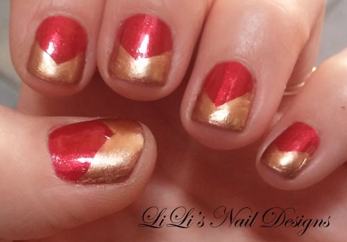 red &amp; gold