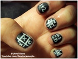 School Days Nail Art