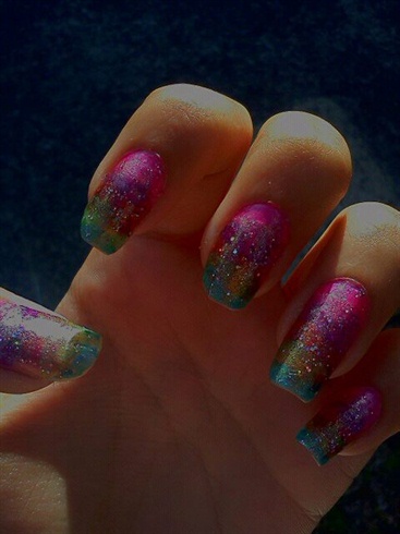 Rainbow Nails :-) 