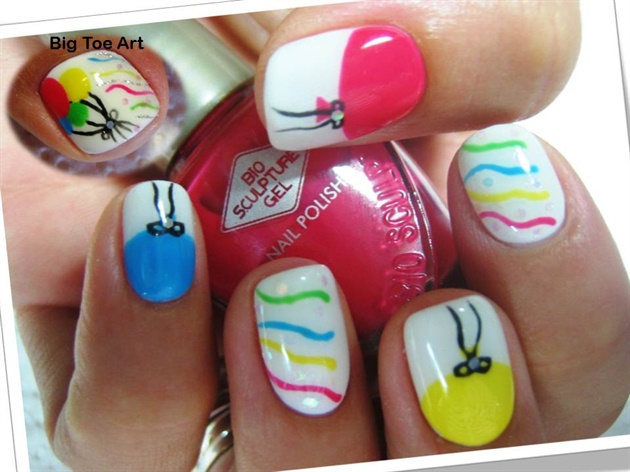 6. Balloon Nail Art for Birthday Celebrations - wide 6