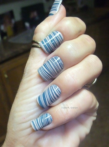 Striped marble