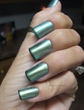 Green french tip