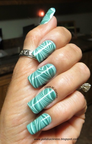 green water marble