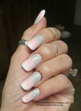 Pink and grey gradient