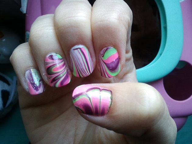 water marble right hand :)