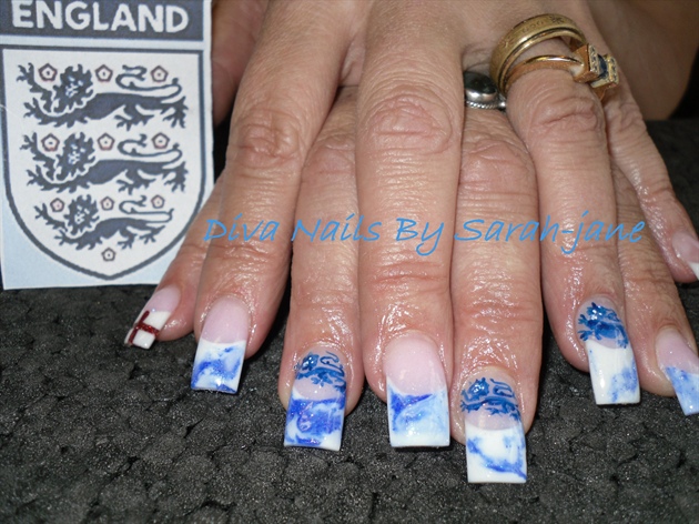 World Cup 2010 England Nails