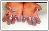 Not Your Traditional 4th Of July Nails