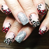 Freehand leopard