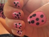 Pink Dot Nails