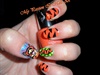 Simple little tigger nails