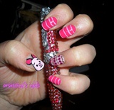 Cute little piglet nails