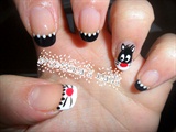Silvester the cat nails