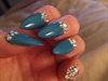 My Bling Nails! SWAROVSKI Crystals!