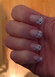 French decal manicure