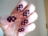 Pink and black checkerboard